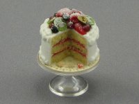 (image for) Dollhouse Scale Model Dessert Cake