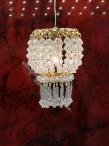 (image for) 1/12 Scale Small Ceiling Chandelier with Tassels