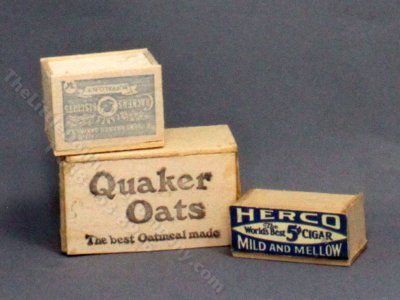 (image for) Miniature Printed Wooden Crates for Dollhouses