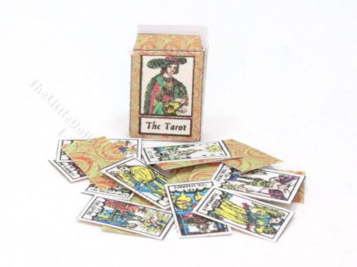 (image for) Miniature Deck of Tarot Cards
