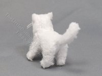 (image for) Miniature Long Haired Cat by Marie W. Evans - White