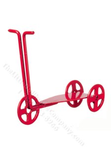 (image for) Miniature Red Scooter for Dollhouses