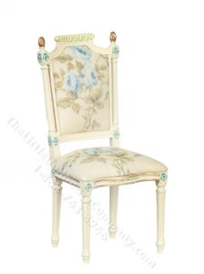 (image for) Miniature Empire Style Side Chair for Dollhouses