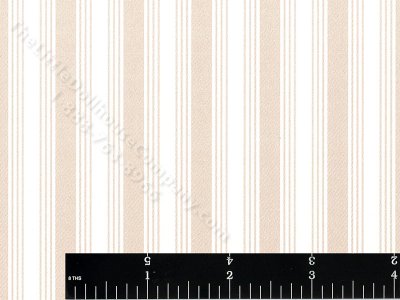 (image for) Gold and Ivory Stripe Miniature Wallpaper for Dollhouses