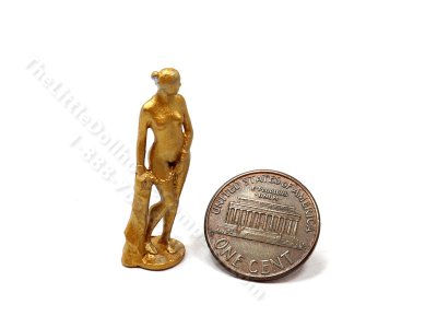 (image for) Miniature Classical Statuette for Dollhouses - Bronze