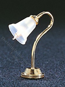 (image for) Miniature Brass Tulip Desk Lamp 12V