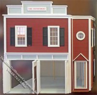 (image for) Real Good Toys 80, Assembled Fire Station Dollhouse