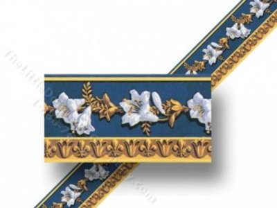 (image for) 1:24 Scale Dollhouse Wallpaper Border