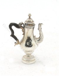 (image for) Miniature Sterling Silver Coffee Service by Pete Acquisto