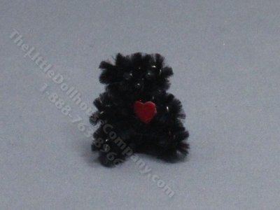 (image for) Miniature Black Bear for Dollhouses