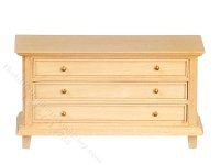 (image for) Miniature Country Dresser for Dollhouses - Unfinished