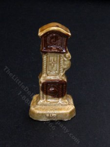 (image for) 1:24 Scale Miniature Ceramic Grandfather Clock for Dollhouses