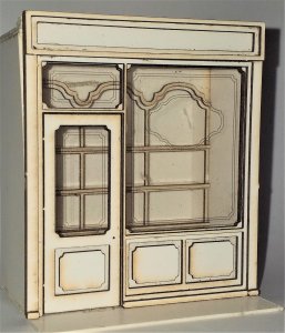 (image for) Miniature Quarter Scale Store Front Kit