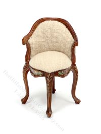 (image for) Miniature Upholstered Corner Chair