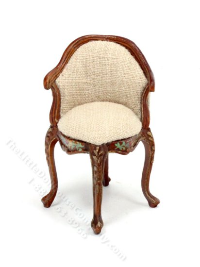 (image for) Miniature Upholstered Corner Chair