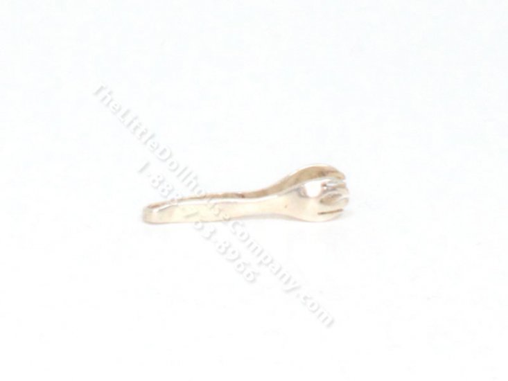 (image for) Miniature Sterling Silver Victorian Sardine Tongs by Don Henry