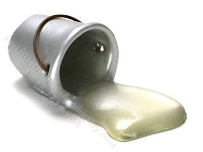 (image for) Miniature Bucket of Spilled Water for Dollhouses