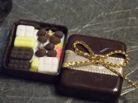 (image for) Miniature Chocolate Box Set For Dollhouses