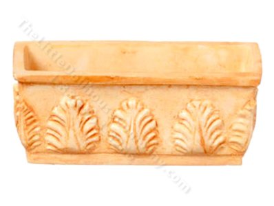 (image for) Miniature Tan Flowerbox for Dollhouses