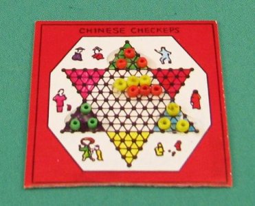(image for) Dollhouse Scale Chinese Checkers