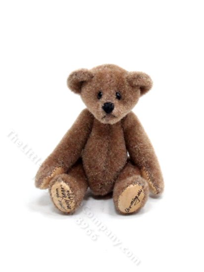 (image for) Miniature Brown Teddy Bear for Dollhouses