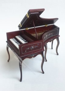 (image for) Grand Piano, French Baroque 1908