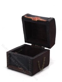 (image for) Miniature Handmade Viking Trunk for Dollhouses