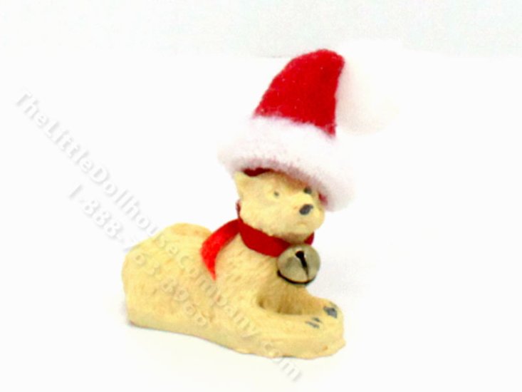 (image for) Dollhouse Scale Model Christmas Golden Lab