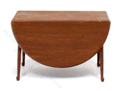 (image for) Miniature Drop Leaf Table for Dollhouses