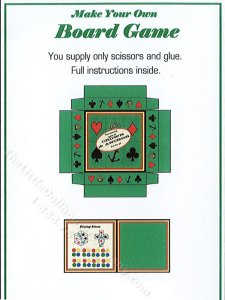 (image for) Miniature Board Game Kit for Dollhouses (2pc)