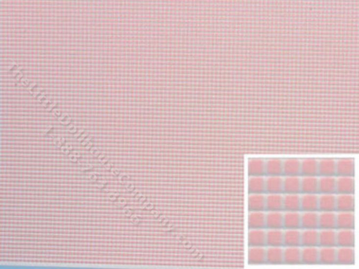 (image for) Miniature 1/8" Pink Tile Floor