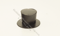 (image for) Miniature Leather Top Hat for Dollhouses