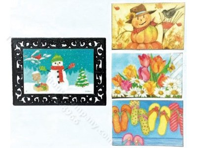 (image for) Miniature Four Seasons Door Mat Set