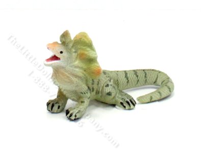 (image for) Miniature Frilled Lizard for Dollhouses