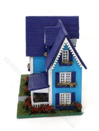 (image for) 1:144 Scale Victorian Assembled Dollhouse