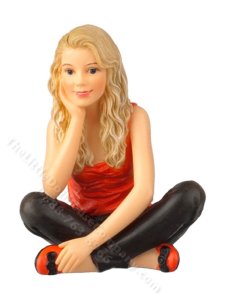 (image for) 1/12 Scale Diane Resin Doll for Dollhouses