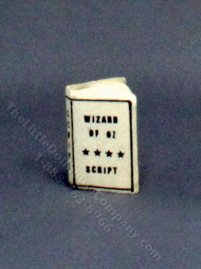 (image for) Miniature 'Wizard of Oz' Script for Dollhouses