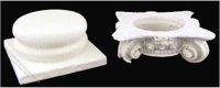 (image for) Dollhouse Scale Model Column Set