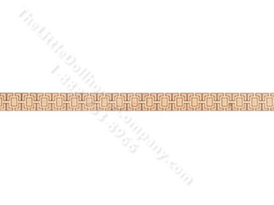 (image for) Victorian Laser Trim Molding for Dollhouses (3 Pieces)