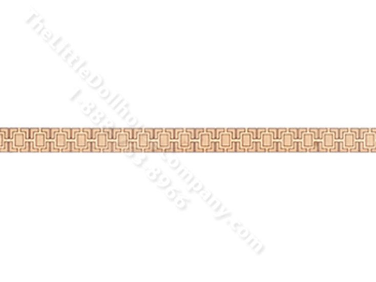 (image for) Victorian Laser Trim Molding for Dollhouses (3 Pieces)