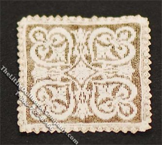 (image for) Miniature Square Laser Cut Doily for Dollhouses