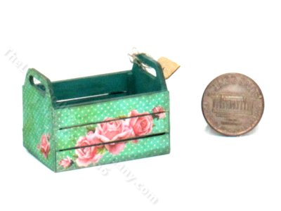 (image for) Miniature Wooden Crate Kit by Pierluigi for Dollhouses