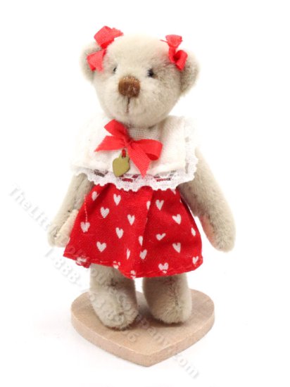(image for) Miniature Valentine Bear by Boyds Bears