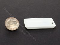 (image for) Miniature White Food Tray for Dollhouses
