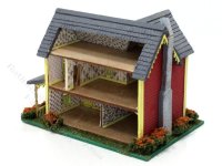 (image for) 1:144 Scale Country Style Assembled Dollhouse