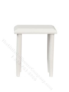 (image for) Miniature White Side Table