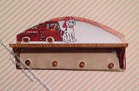 (image for) Miniature Peg Shelf Kit for Boys and Girls for Dollhouses