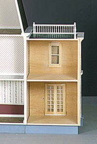 (image for) 2 Story Foxhall Dollhouse Addition Kit (See Description)