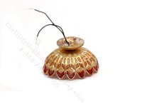 (image for) Miniature Brass Dome Light for Dollhouses