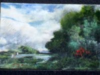 (image for) "The Banks of the Seine" Replica Painting by Larry Morganti